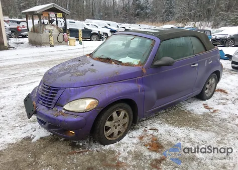 2005 Chrysler Pt Cruiser Touring from USA, damaged, VIN 3C3EY55E15T290344